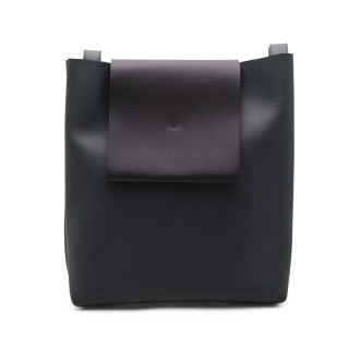 Zucca 'Flap Bag AG361' Leather Tote Bag MED