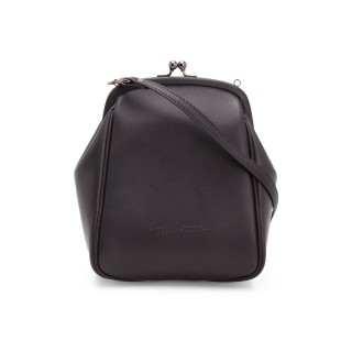 Discord by Yohji Yamamoto 'Claps Pouch' Leather Shoulder Bag PIC
