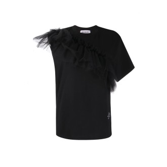 BROGNANO T-shirt con tulle