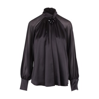 Max Mara 'Enna' Silk Shirt 42