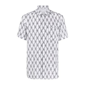 NEIL BARRETT Camicia monogramma Tencel