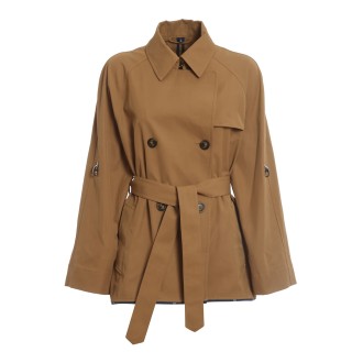 FAY TRENCH CORTO BEIGE NAW61443030UBMC809