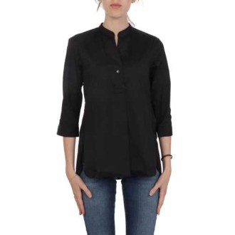 CALIBAN | Women's Mandarin Collar Shirt