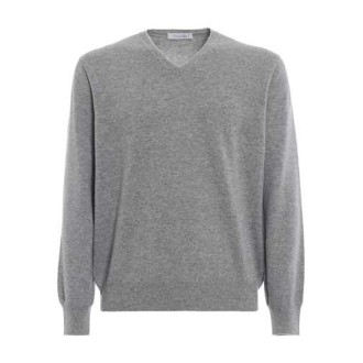 CRUCIANI | Men's Cashmere V-Neck Sweater