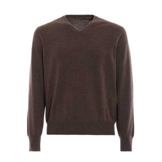CRUCIANI | Men's Cashmere V-Neck Sweater