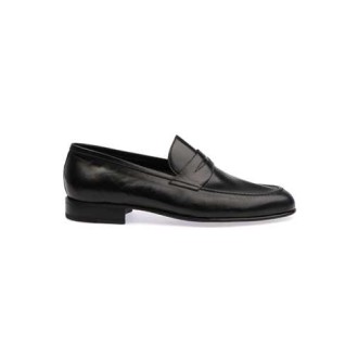 BARRETT | Men's Leather Loafers with Band