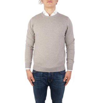 MALO | Men's Shaved Cashmere Crewneck Sweater