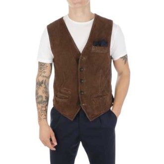 THE JACK LEATHERS | Men's Lorry 3.0 Suede Waistcoat