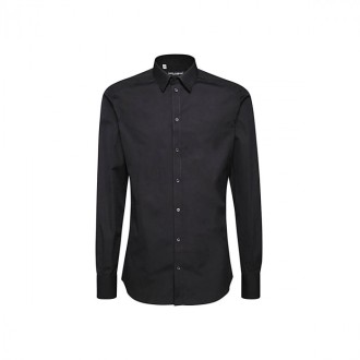 Dolce & Gabbana - Black Cotton Shirt