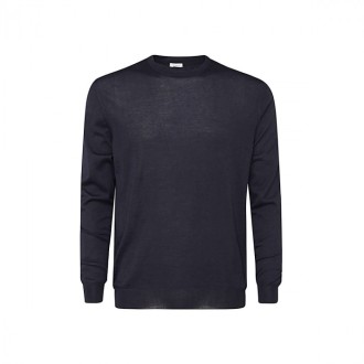 Malo - Navy Blue Cashmere Blend Pullover
