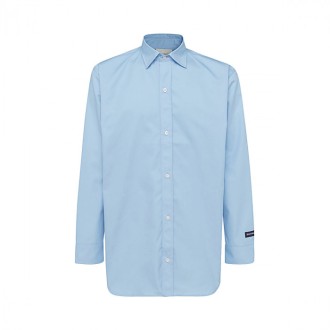 Drole De Monsieur - Light Blue Cotton Blend Shirt