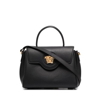 VERSACE Borsa tote in pelle nera 
