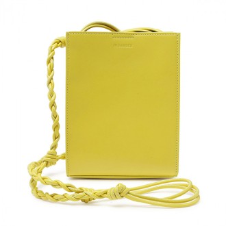 Jil Sander - Yellow Leather Tangle Crossbody Bag