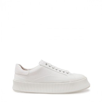 Jil Sander - Cosmic Latte Canvas Sneakers