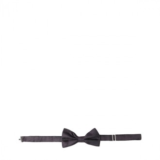 Canali - Black Silk Bow Tie