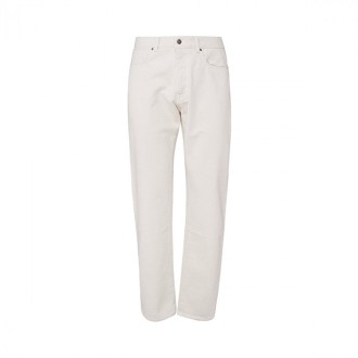424 - White Cotton Trousers