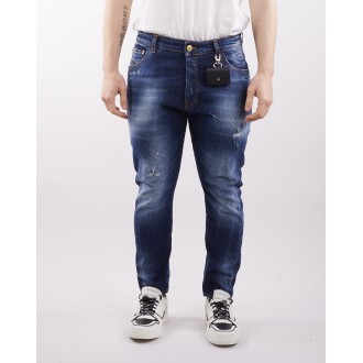 YES LONDON Jeans con rotture Yes London