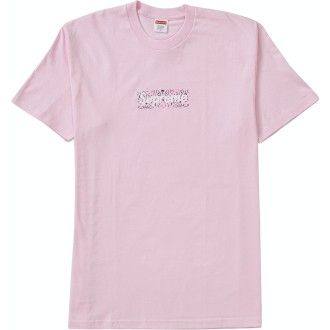 Supreme Bandana Box Logo Tee Light Pink