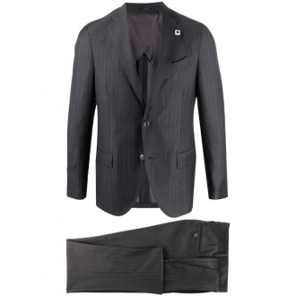 Lardini - Grey Wool Two-piece Suit