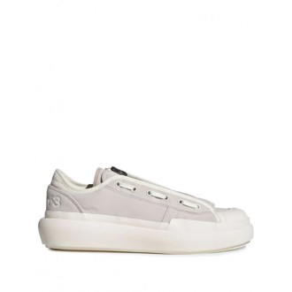 Adidas Y-3 - Beige Canvas Court Sneakers