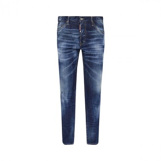 Dsquared2 - Blue Cotton Denim Jeans
