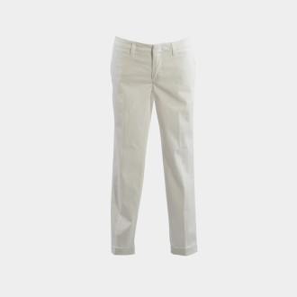 Pantalone Chino in cotone bianco