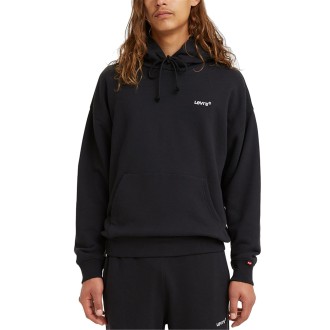 RED TAB SWEATS HOODIE MINERAL BLACK