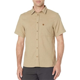 ÖVIK TRAVEL SHIRT SS M SAND STONE