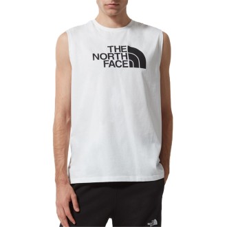 The North Face T-shirt Senza Manica Uomo Tnf White