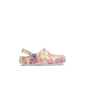 CLASSIC TIE DYE GRAPHIC CLOG ORANGE ZING/MULTI