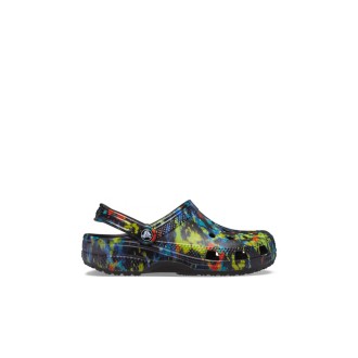 CLASSIC TIE DYE GRAPHIC CLOG TURQ TONIC/MULLTI