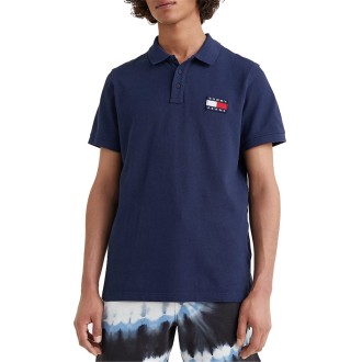 TJM TOMMY BADGE LIGH, C87 TWILIGHT NAVY