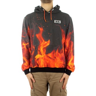 313 Felpe Con Cappuccio Uomo Fire