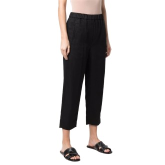 Tela9 Pantaloni Tuta Donna Nero