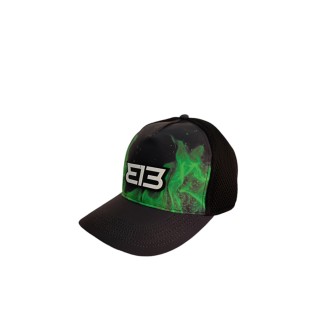 313 Cappelli Baseball Unisex Green Flames