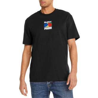 PUMA X BUTTER GOODS GRAPHIC TEE PUMA BLACK