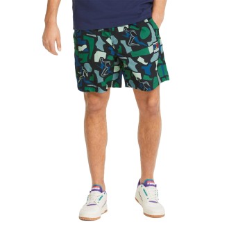 PUMA X BUTTER GOODS AOP SHORTS MINERAL BLUE