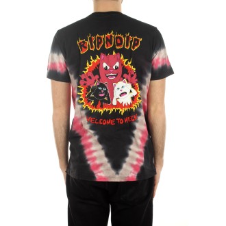 Ripndip T-shirt Manica Corta Uomo Red / Black Dye