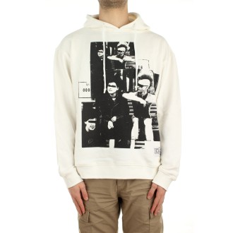 Cult Felpe Con Cappuccio Uomo Milk-white