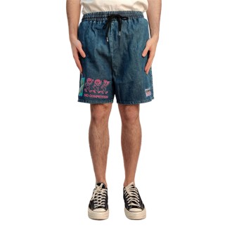 Pas De Mer Shorts Bermuda Uomo Blu