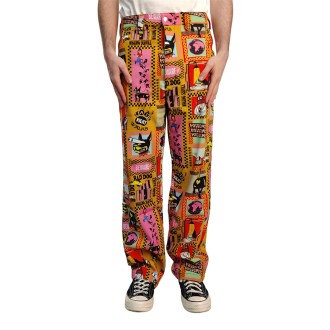 Pas De Mer Pantaloni Regular Uomo Mustard