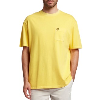 PIGMENT DYE T-SHIRT SUNSHINE YELLOW