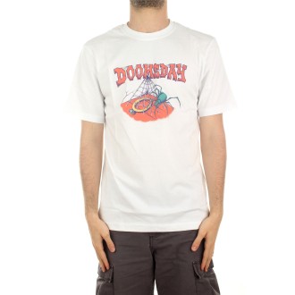 Doomsday T-shirt Manica Corta Uomo Wht