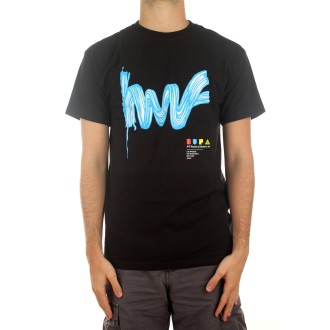 Huf T-shirt Manica Corta Uomo Black