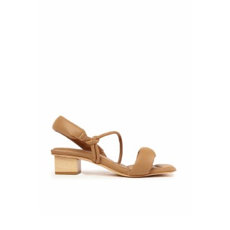 Equitare Sandali Con Zeppa Donna Tanned