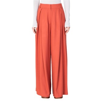 PANTALONE VISCO WOOL AMPIO ARGILLA