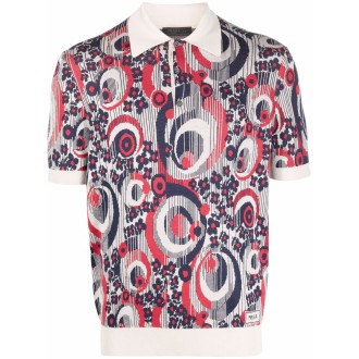 Prada Cotton Silk Polo
