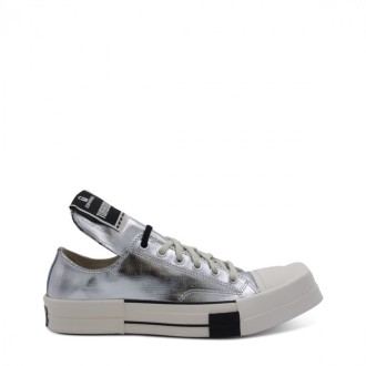Converse X Drkshdw - Silver-white Leather Sneakers