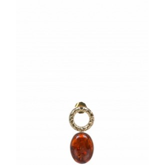 D'Estree amber Mini Sonia Ovales earring M