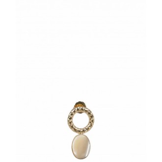 D'Estree beige Mini Sonia Ovales earring S